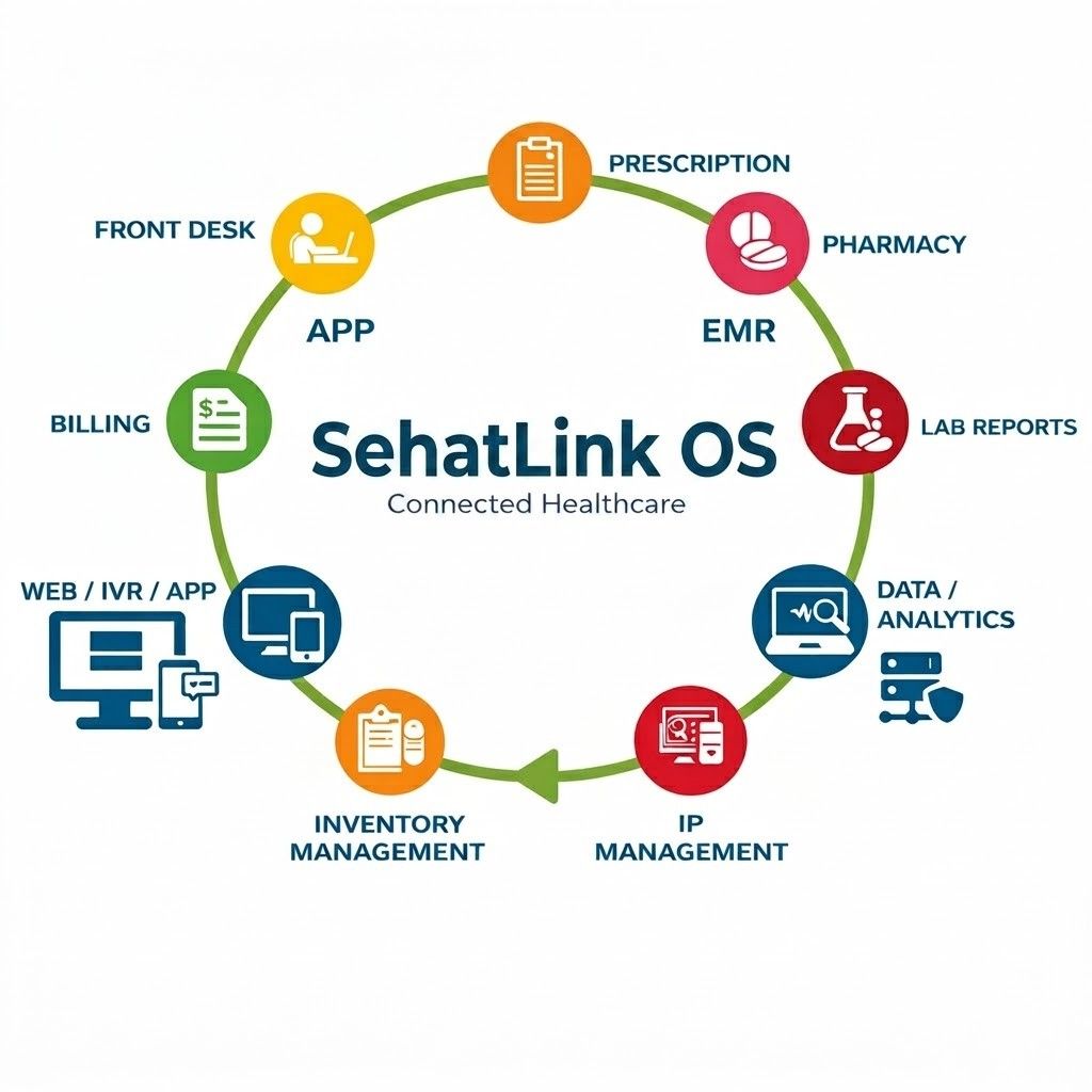 SehatLink OS HMIS Modules
